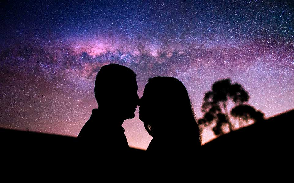 Couple Stargazing